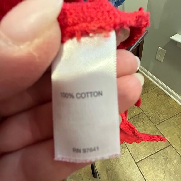 J. Jill Vibrant Red Tunic - Picture 6 of 7